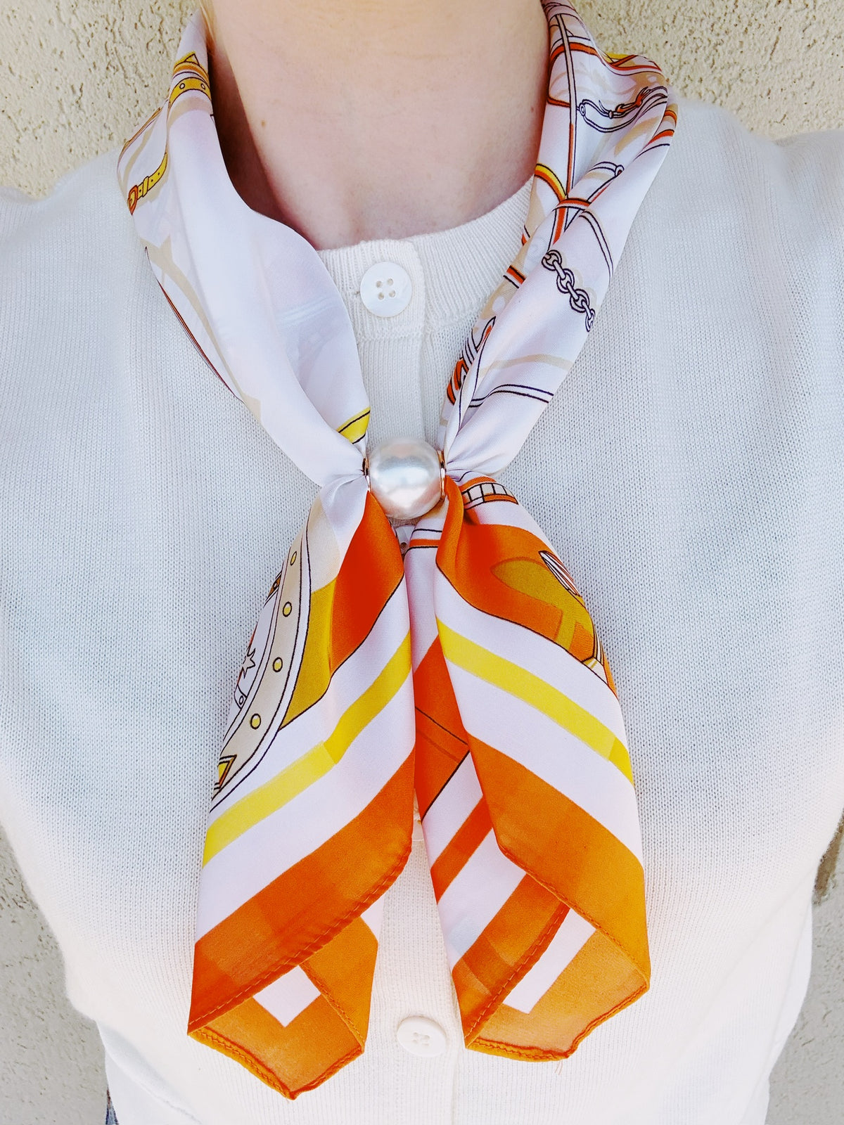 Ready to Wear Scarf w/ Ring