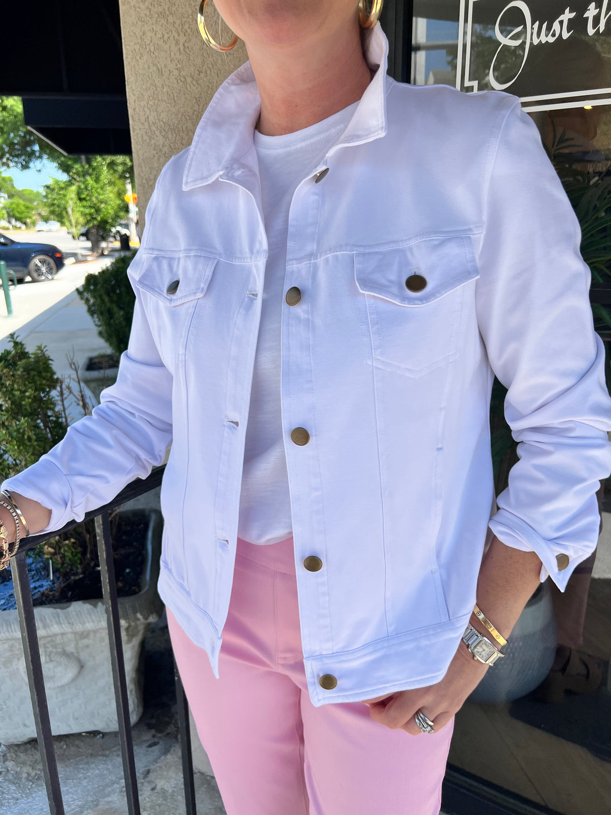 Stonewash Knit Jacket