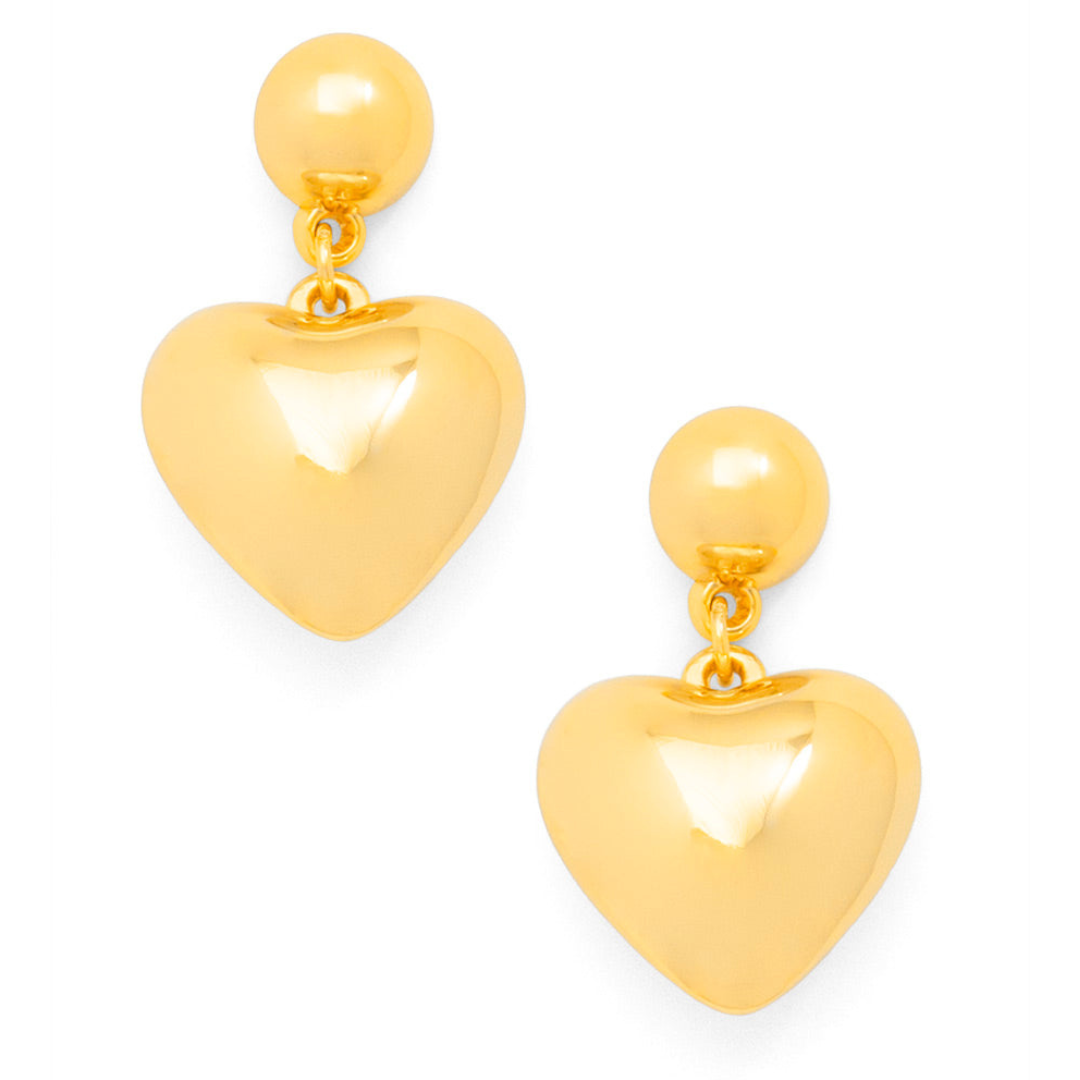 Freya Heart Earrings