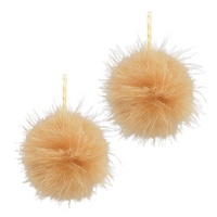 PomPom Dangle Earrings