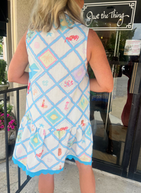 Tiki Time Sleeveless Dress