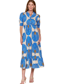 Hunter Maxi Dress - Cerulean