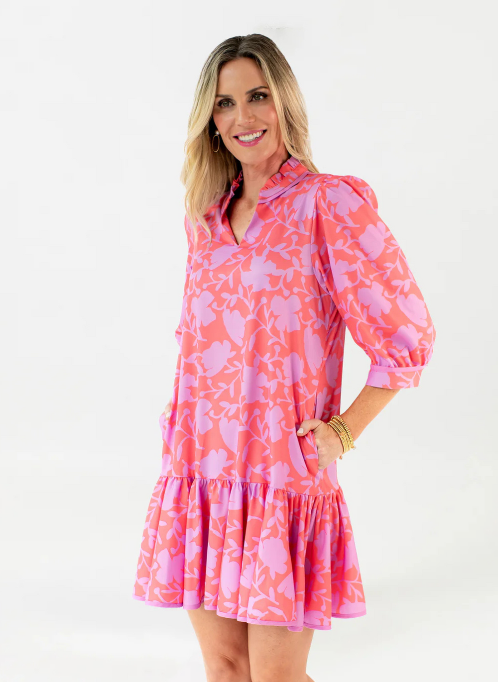 Naomi Dress - Garden Grace – Just the Thing