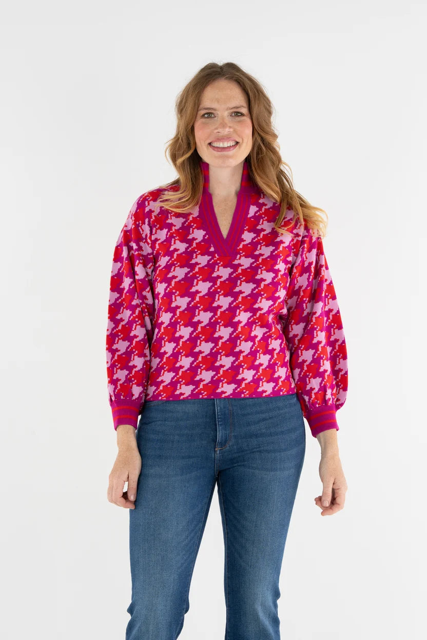 Lolli Sweater - Houndstooth