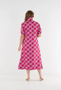 Poppy Maxi Dress - Houndstooth