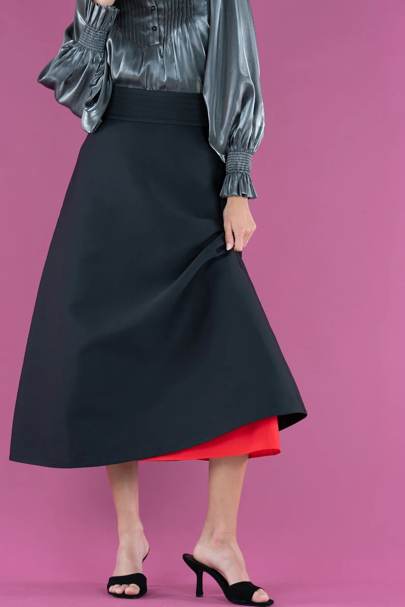 Sable Skirt - Black Tie