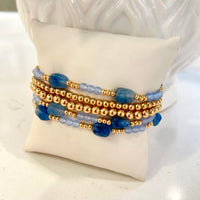 Mixed Stone Bracelet Set