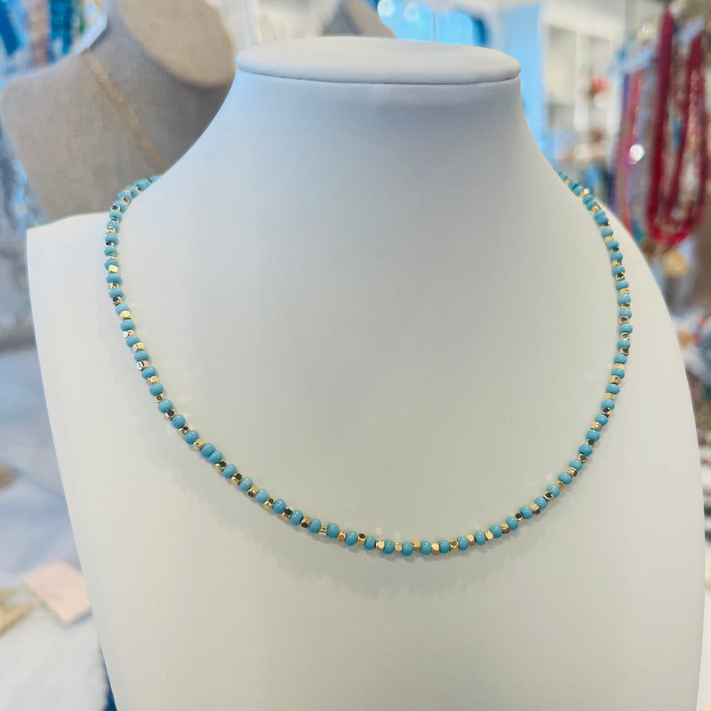 Eve Small Bead Accent Necklace