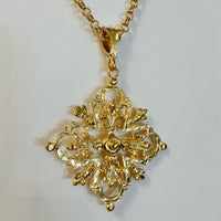 Roman Cross Pendant Necklace