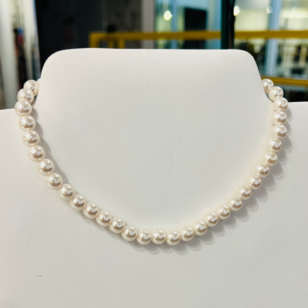 8mm Pearl Choker Necklace