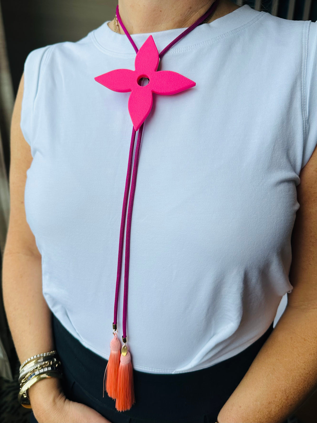 Statement Ace Bolo Necklace