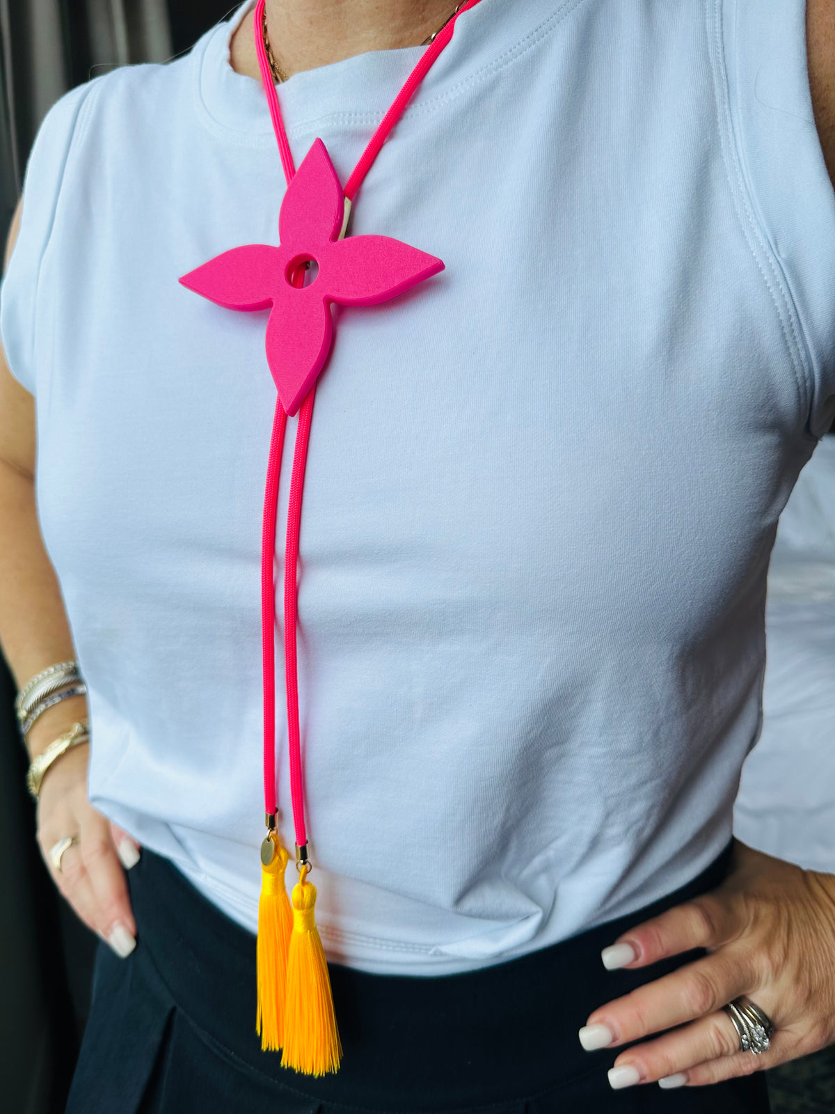 Statement Ace Bolo Necklace