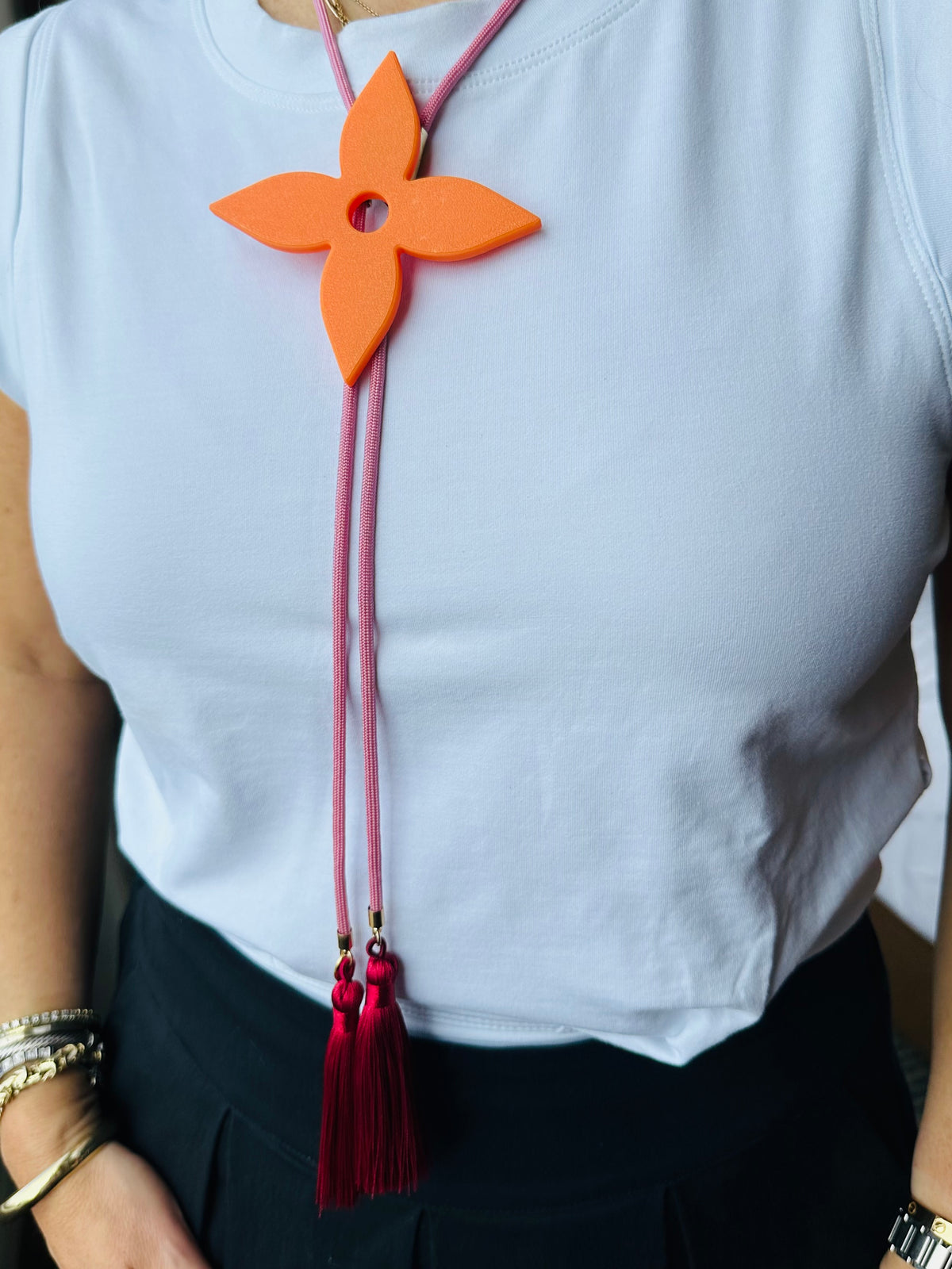 Statement Ace Bolo Necklace