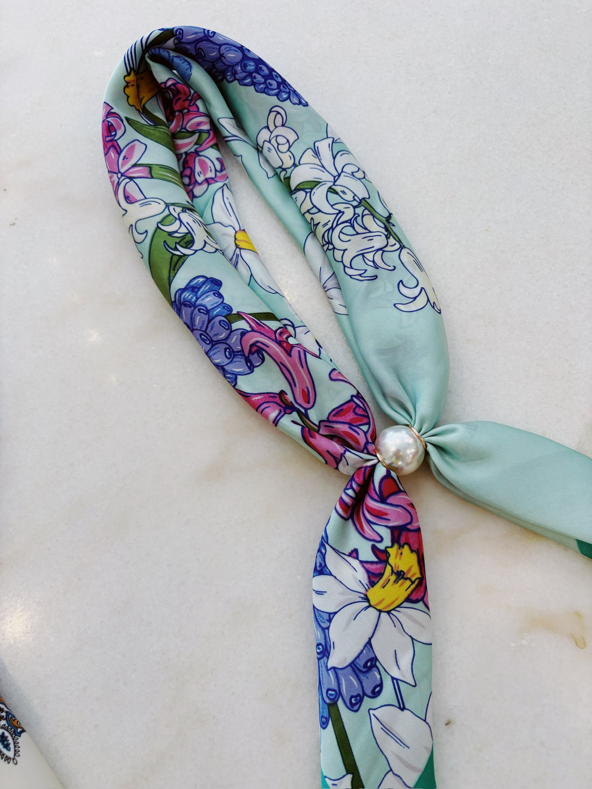 Ready to Wear Scarf w/ Ring