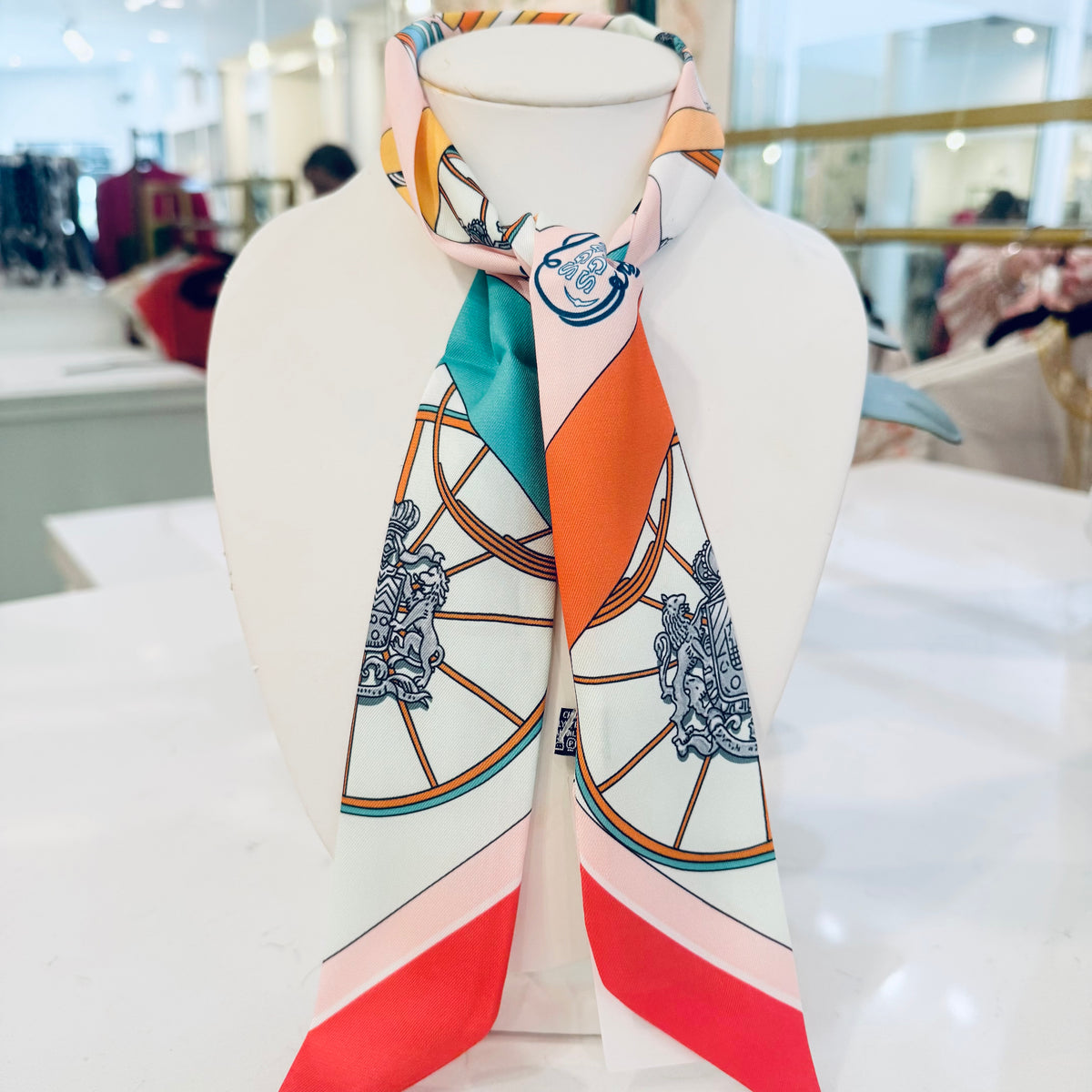 Patterned Twilly Scarf