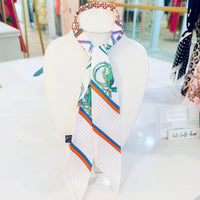Patterned Twilly Scarf