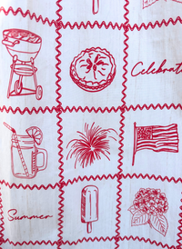 Betsey Skirt - Summer Shindig Red