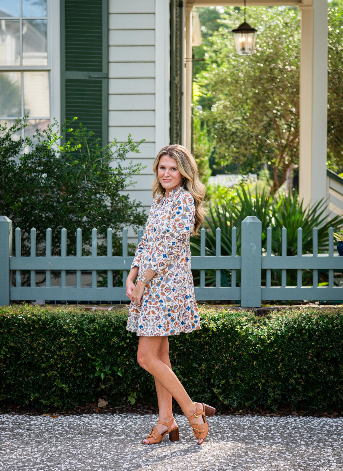 Long Sleeve Flare Tunic Dress