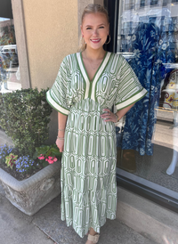 Wild Rhythm Midi Dress