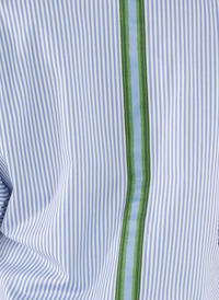 Poppy Top - Grapemist Stripe