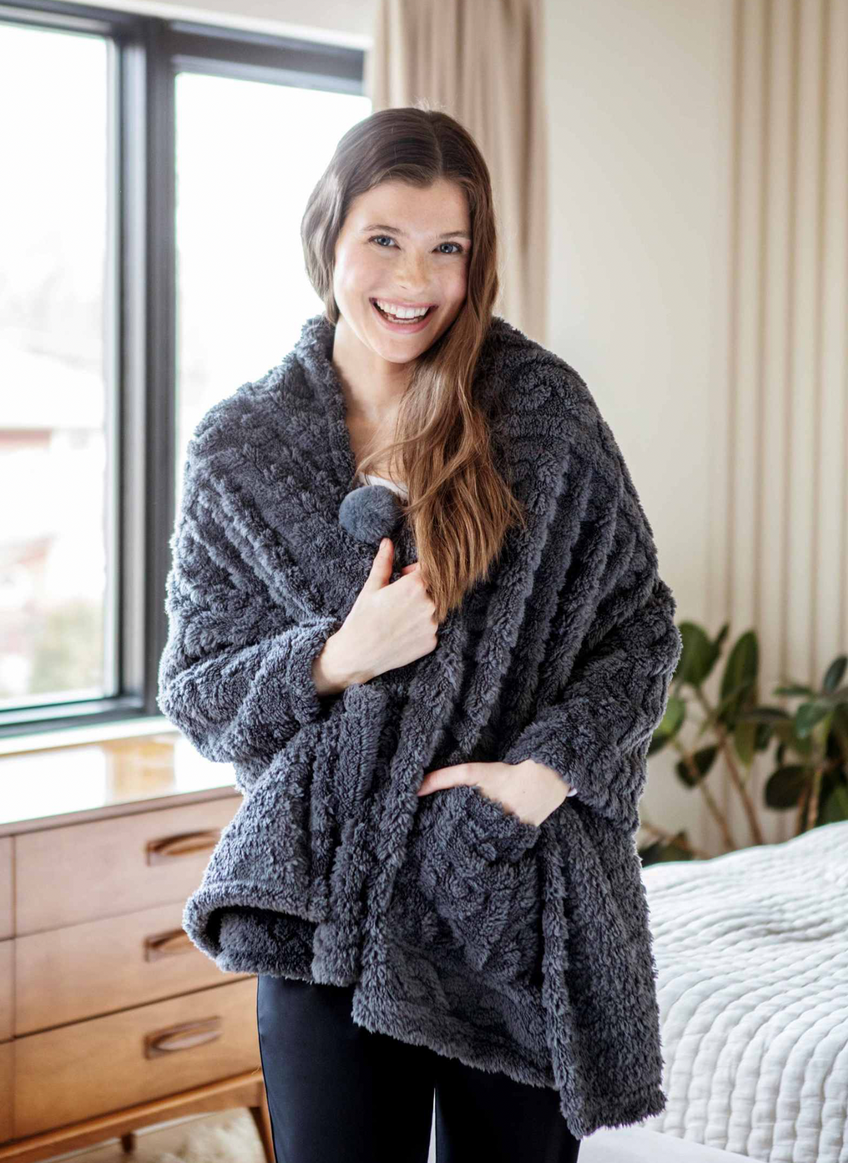 The Coziest Blanket Wrap