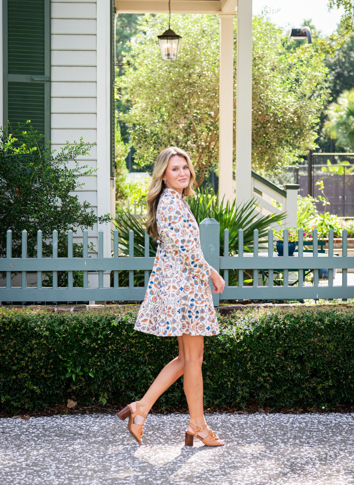 Long Sleeve Flare Tunic Dress