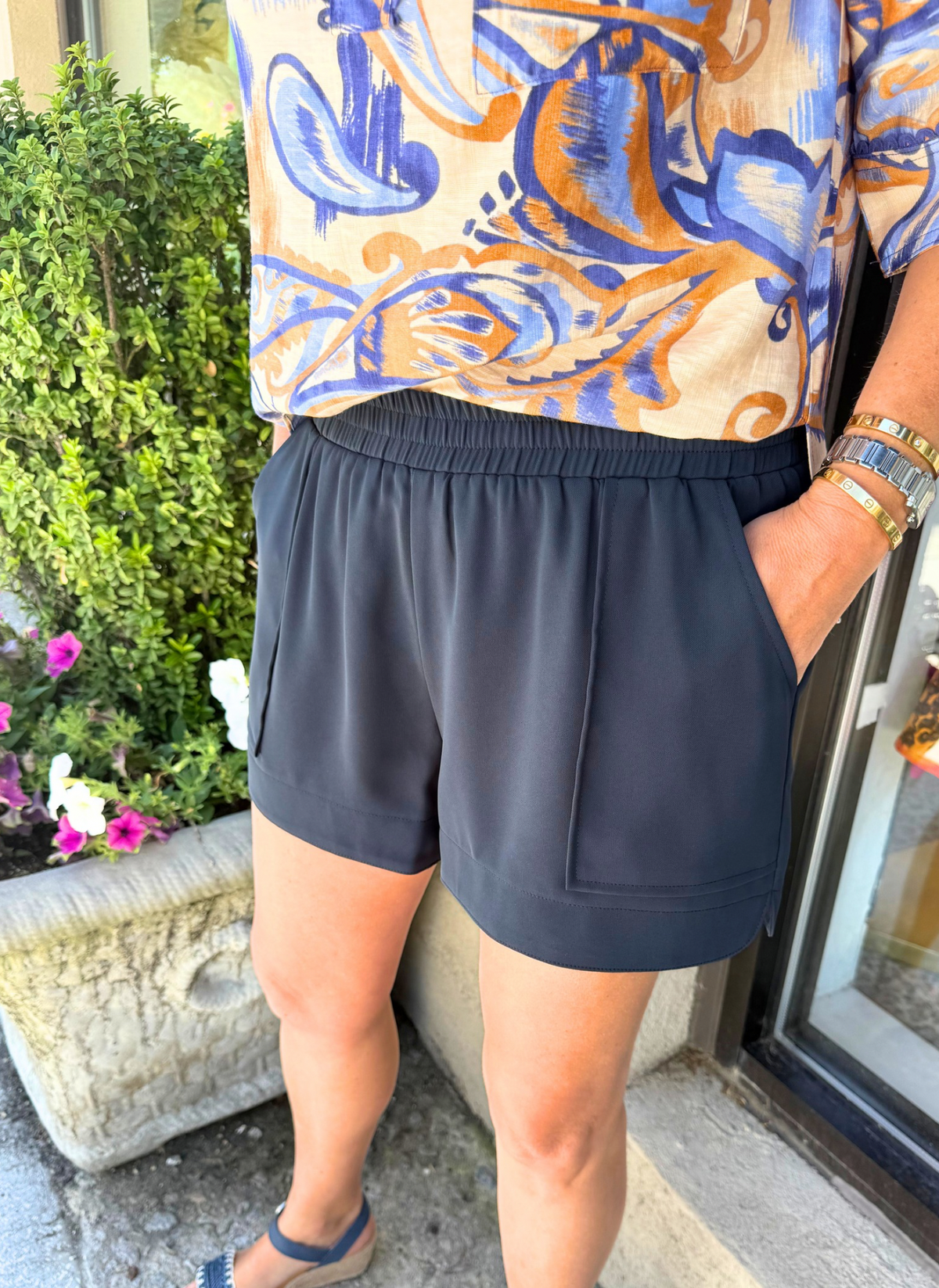 Elastic Pull-On Short