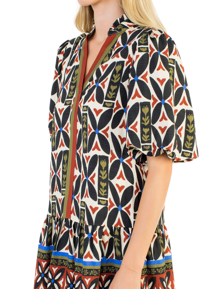 World Traveler Drop Hem Dress