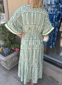 Wild Rhythm Midi Dress