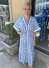 Wild Rhythm Midi Dress