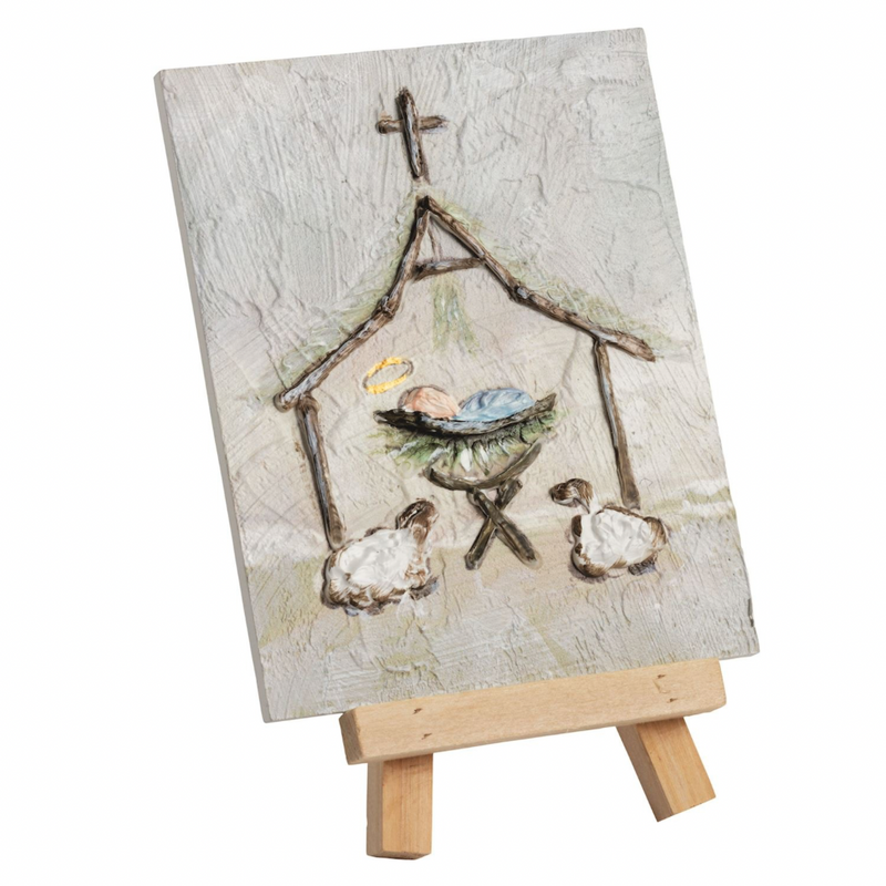 Farmhouse Easel Art