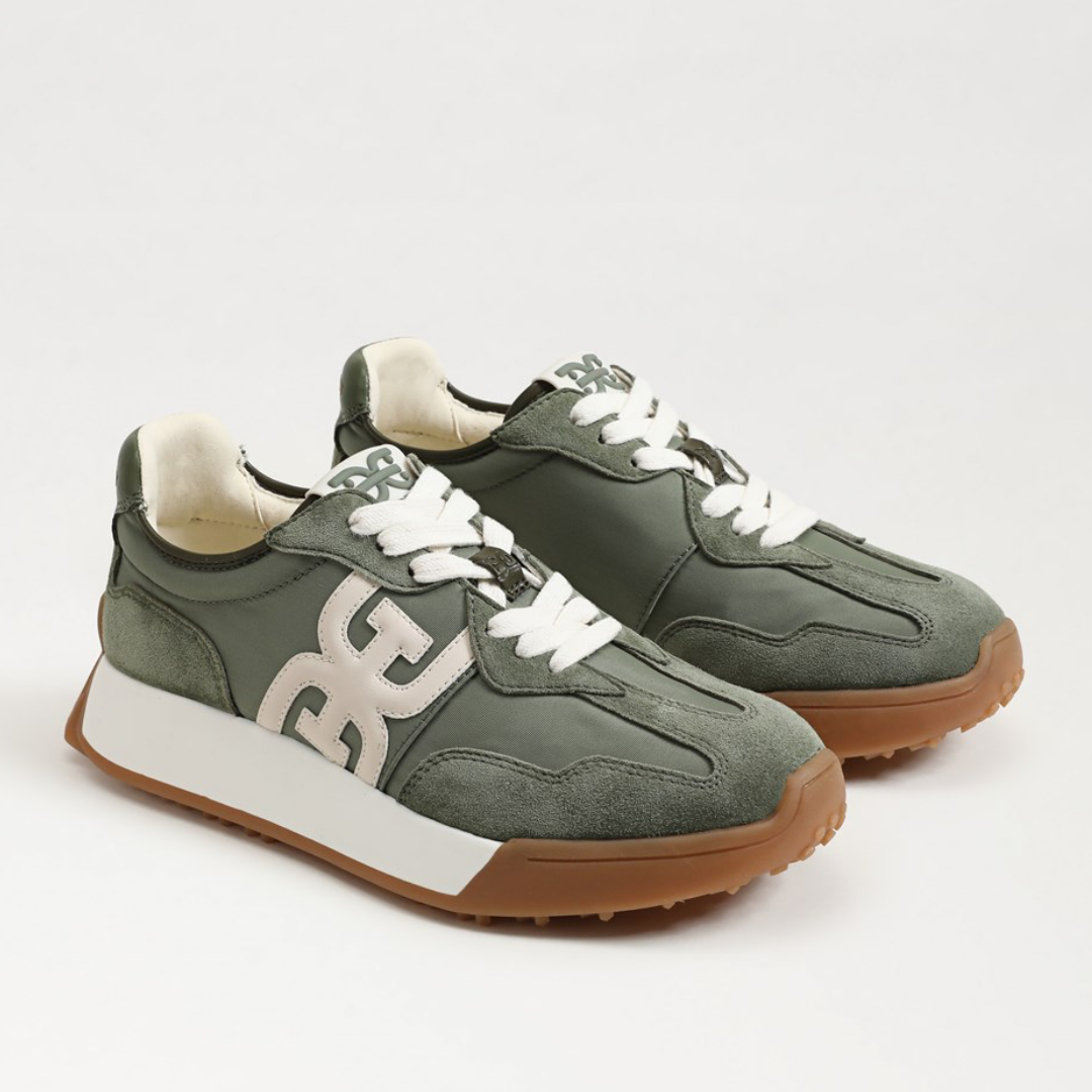 Langley Lace-Up Sneaker - Olive
