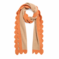 Melody Scallop Knit Scarf