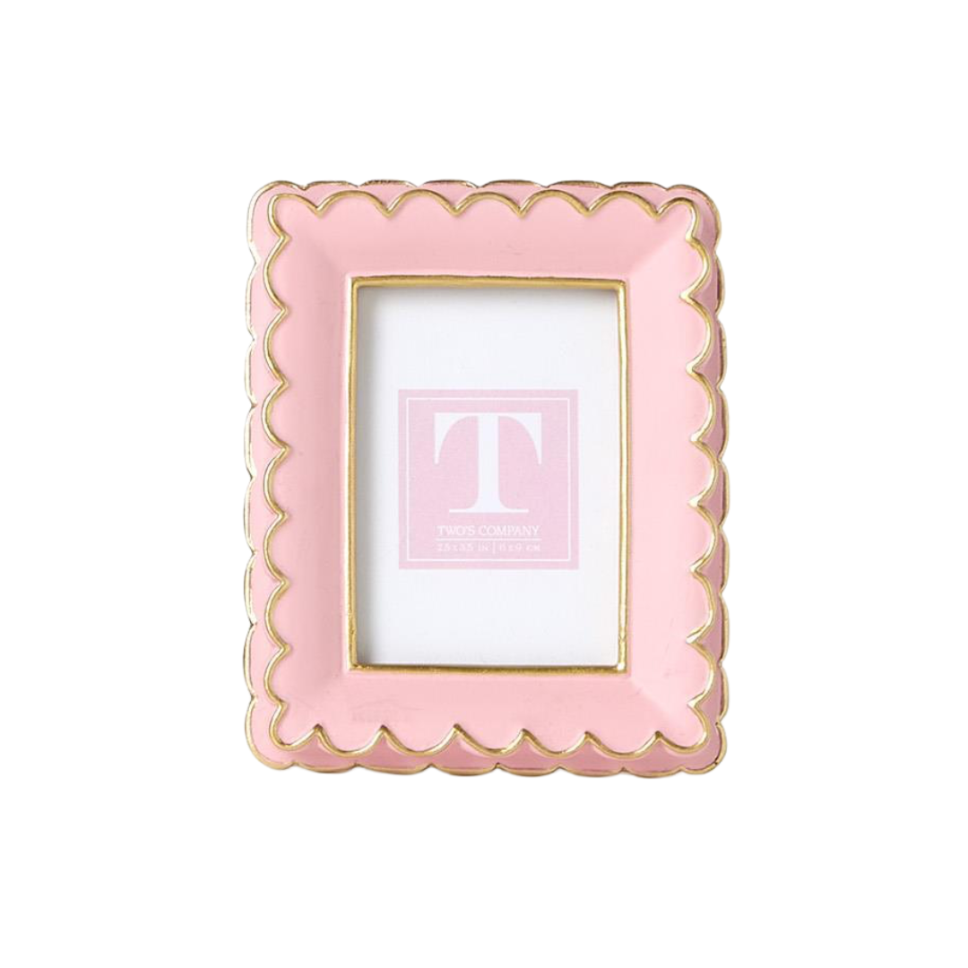 Mini Scalloped Bloom Picture Frame