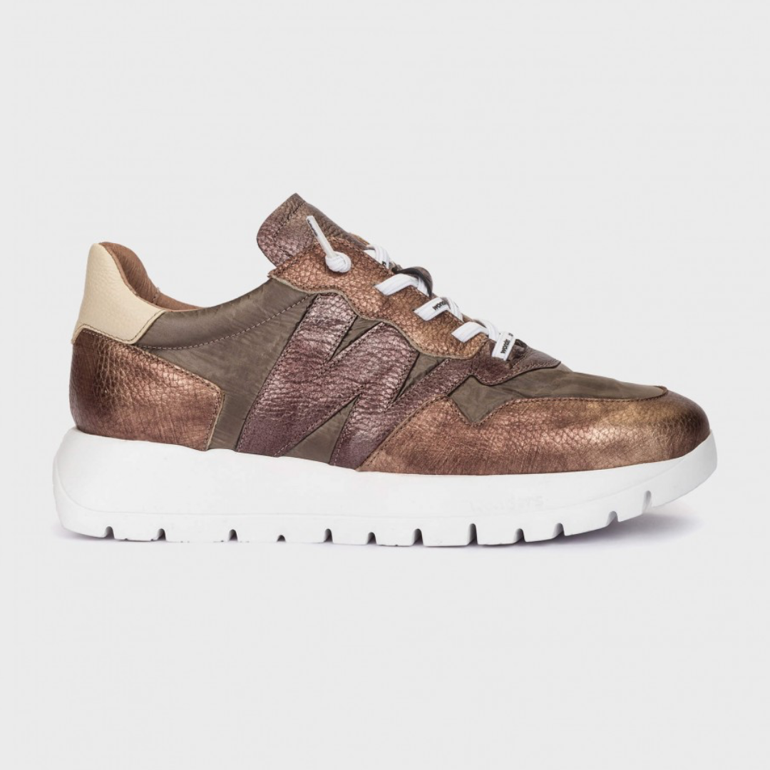 Odisei 91 Sneakers - Brown + Lead