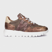 Odisei 91 Sneakers - Brown + Lead