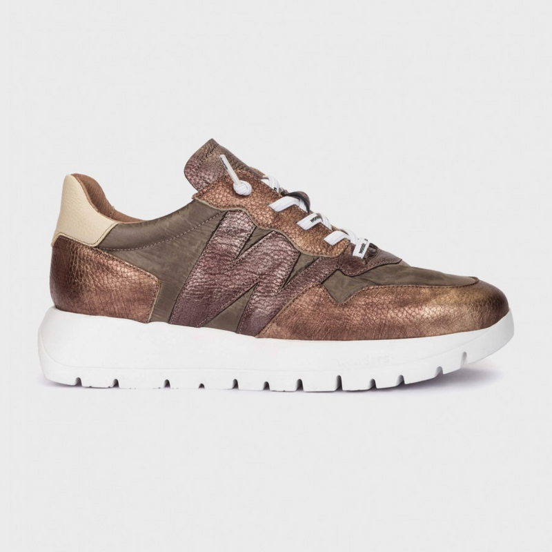Odisei 91 Sneakers - Brown + Lead