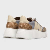 Roma 31 Sneakers - Beige + Grey