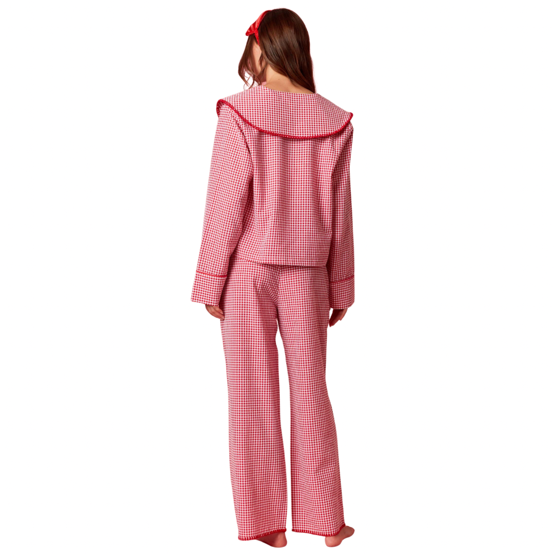 Blanket Stitch Nutcracker Pajama Set