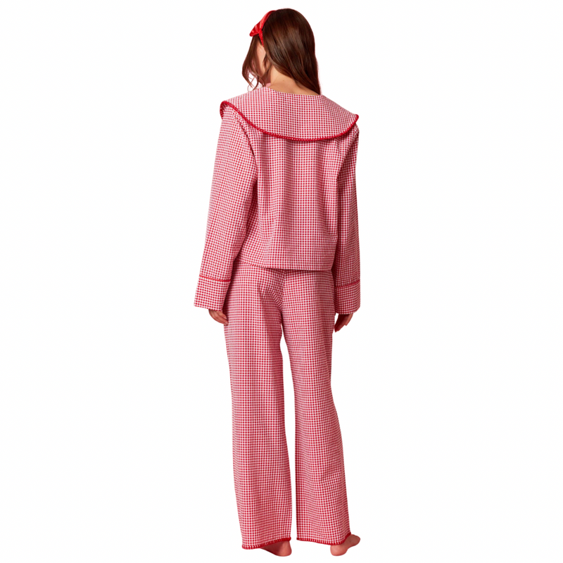 Blanket Stitch Nutcracker Pajama Set