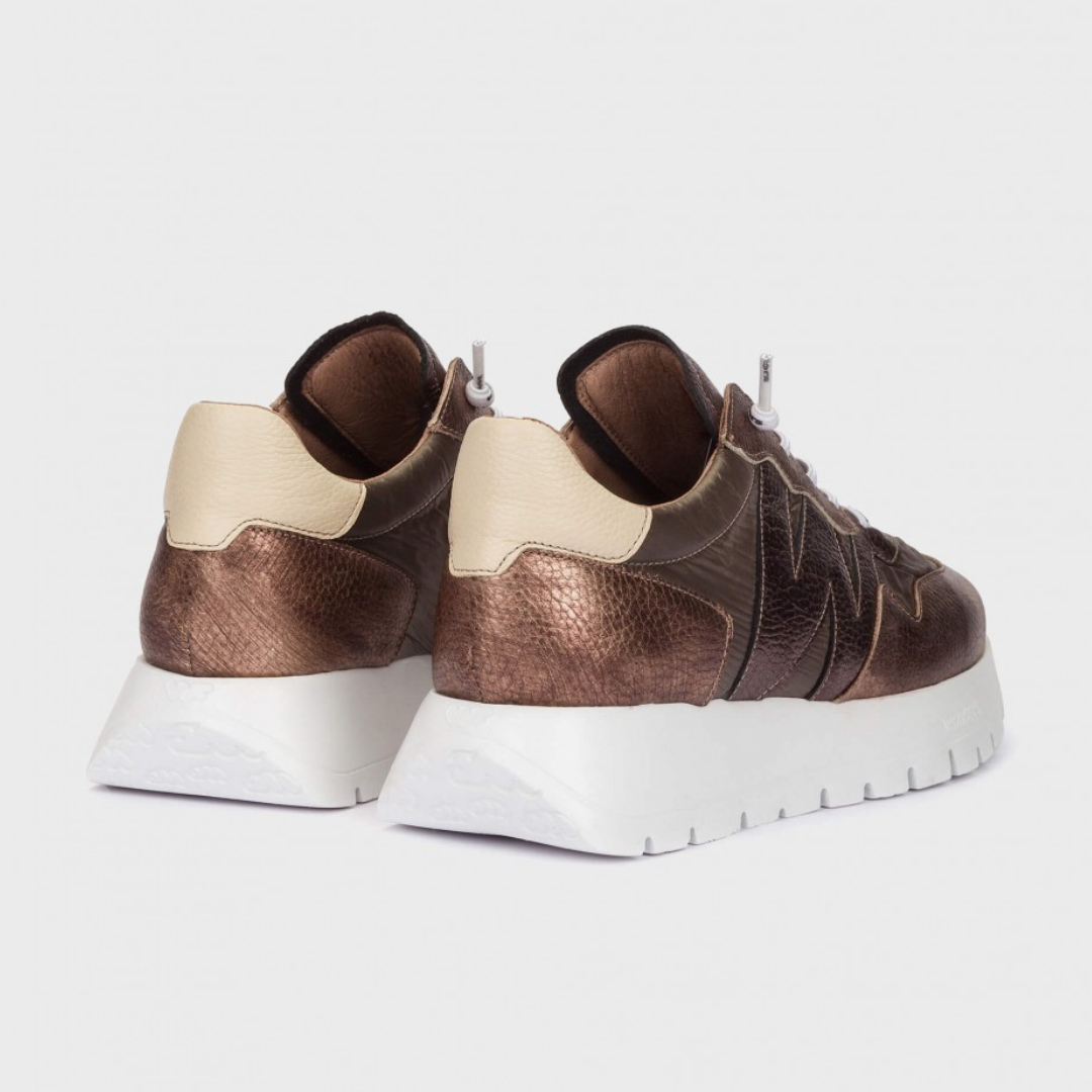 Odisei 91 Sneakers - Brown + Lead