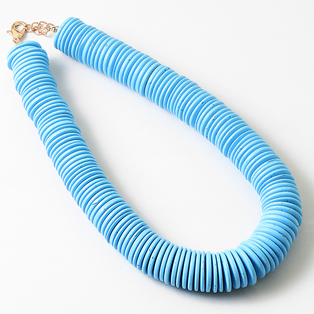 Golden Hour Chunky Disc Necklace