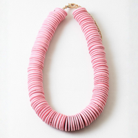 Golden Hour Chunky Disc Necklace