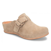 Kori Slip-On Clog - Taupe Suede
