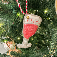 Beaded Cocktail Ornaments