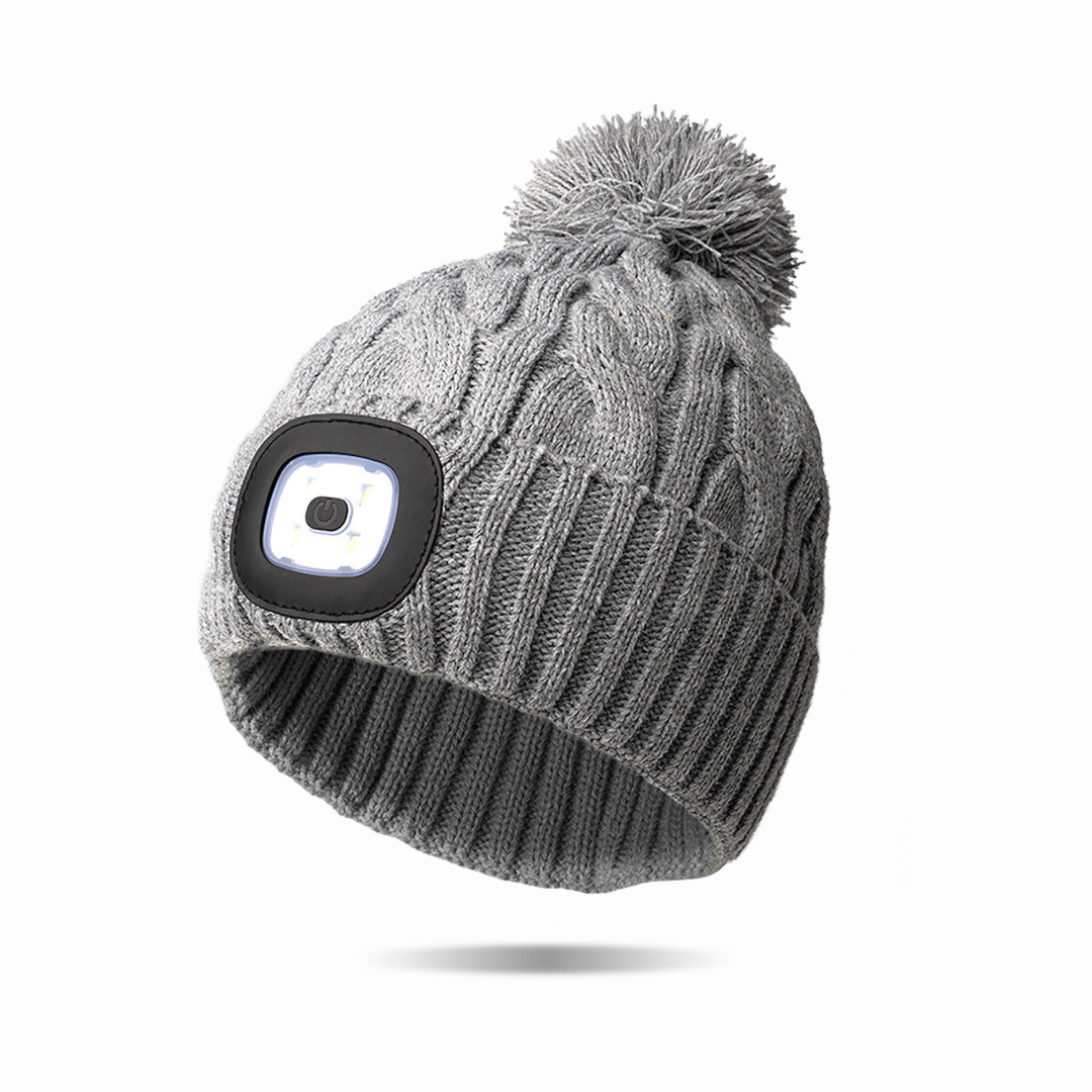 Night Scope Pom Pom Hat