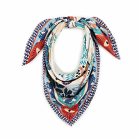 Ciao Amore Blue Square Scarf