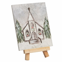 Farmhouse Easel Art
