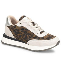Jacklyn Lace-Up Sneakers - Leopard Multi