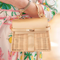 Celine Wicker Handbag